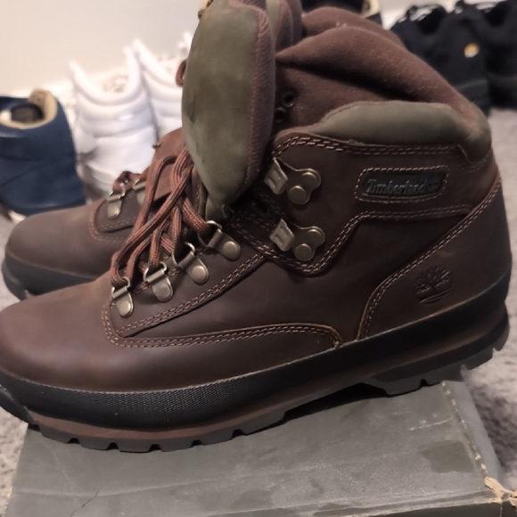 Timberland Men's Dark Brown Hiking Boots - Picture 3 of 6